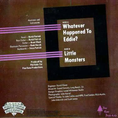 Eddie and the Monsters B